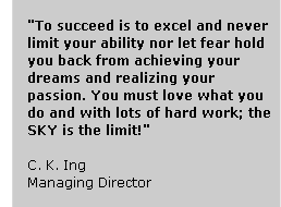 Managing Director's